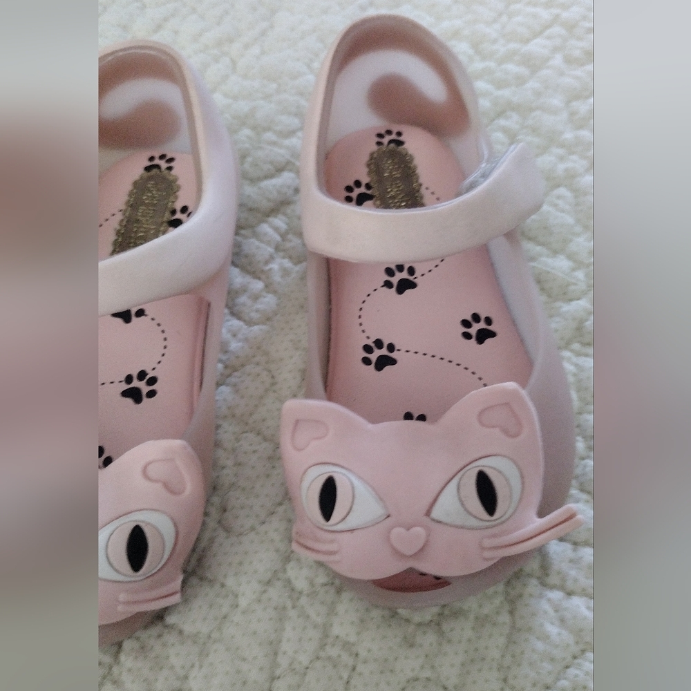 Mini Melissa Pink Kids Shoes - Picture 12 of 14